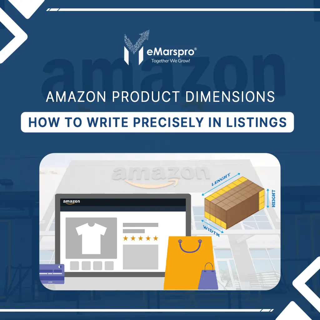 Amazon Product Dimensions: How to Write Correctly in Listings