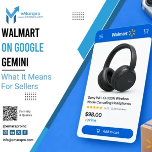 Walmart products surfacing in a Google Gemini shopping answer